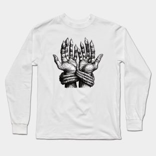 Hands made of ropes Long Sleeve T-Shirt